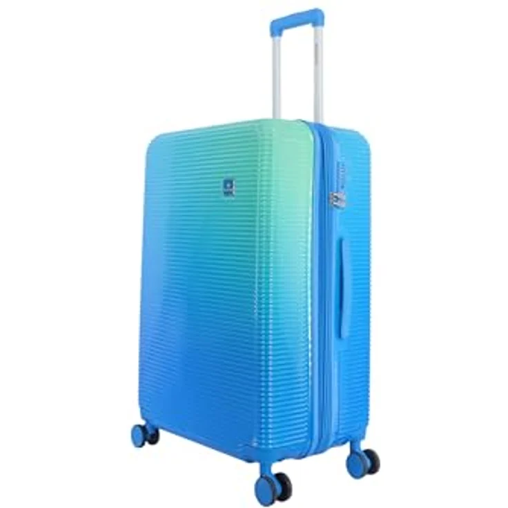 SAXOLINE Unisex Suitcase Twist, robuster Koffer aus ABS/PC mit TSA-Schloss und Doppelrollen, schwarz – Bild 2