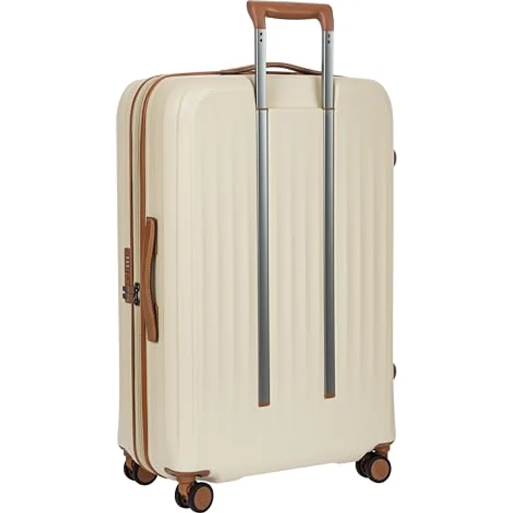 Bric's Taormina Trolley 75 cm Exp., erweiterbarer Hartschalen-Koffer mit TSA-Zahlenschloss, Cream beige – Bild 3