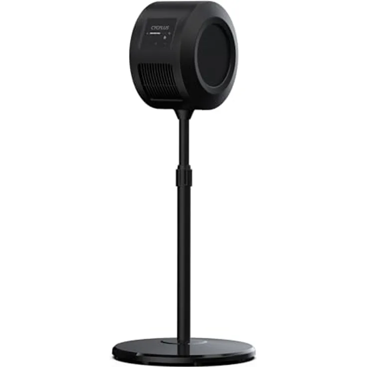 CYCPLUS Intelligenter Indoor-Radfahrventilator, BLDC-Motor, 5 Geschwindigkeitsmodi, Fernbedienung und APP-Steuerung, geräuscharm, Bluetooth/ANT kompatibel