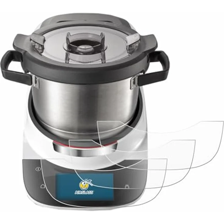 BROTECT Schutzglas für Bosch Cookit (3 Stück) Schutzfolie Panzer Folie Glas [Extrem Kratzfest 9H, Anti-Fingerprint, Ultra-Transparent] – Bild 2