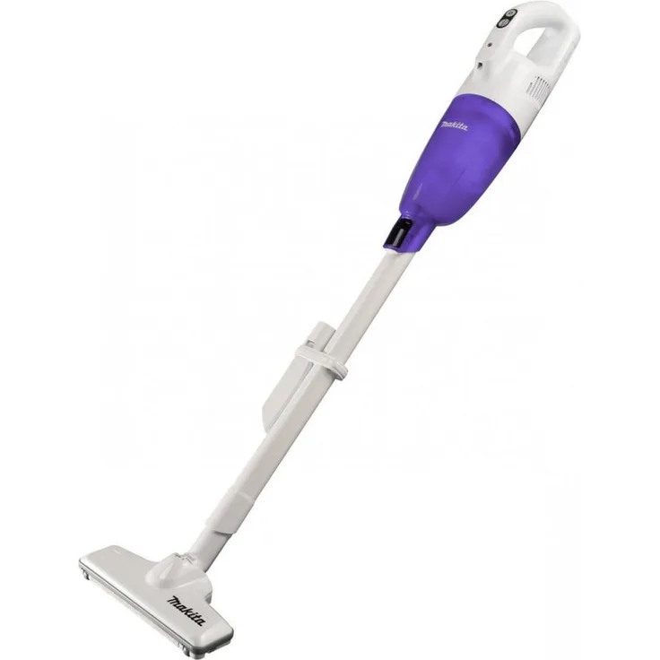 Makita Akku-Stielstaubsauger CL117FDX7 - Kompakt und leistungsstark - weiß/violett