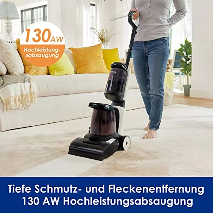 Tineco CARPET ONE PRO Smart Teppichreiniger und Polstergerät, LCD-Display, leicht, tragbar, Schnelle Trocknung, App-Verbindung, – Bild 3