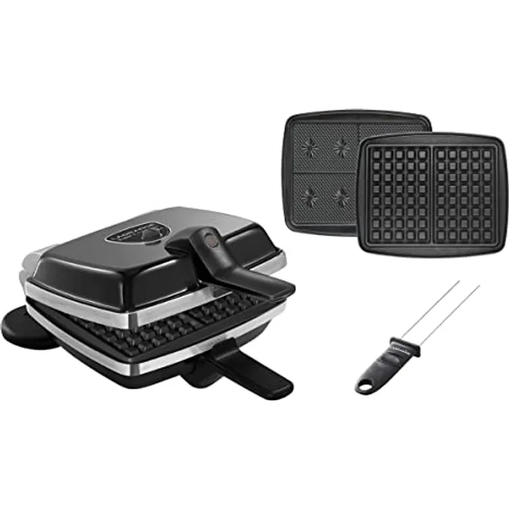 LAGRANGE Waffeleisen 039224 Super 2 antihaftbeschichtet G+GT+Spic