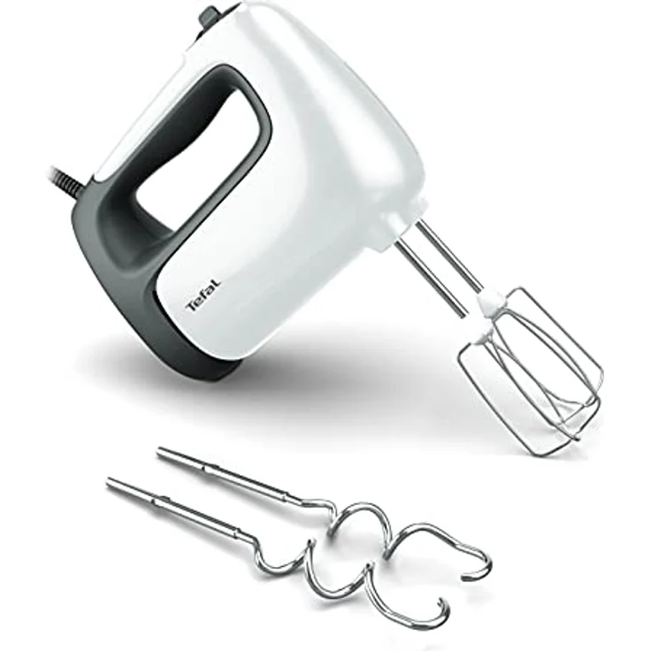 TEFAL Prep'Mix+ HT4601 Handmixer, 500W, 5 Geschwindigkeiten, Turbo-Funktion, Edelstahlrührer – Bild 1
