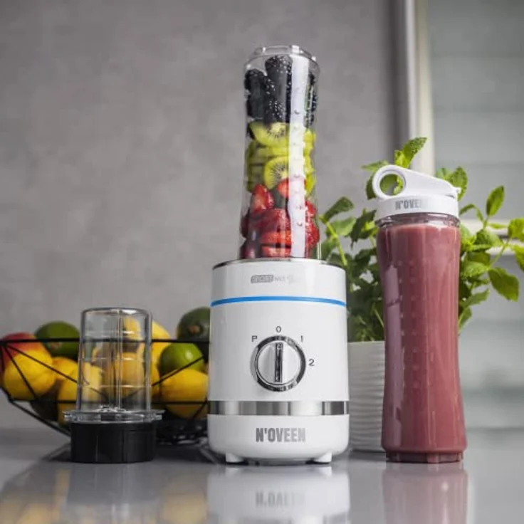 Noveen Smoothie-Maker Mixer Stand Blender 300 W, Hochleistungs Mixer, Stahlfinish mit LED-Beleuchtung – Bild 5
