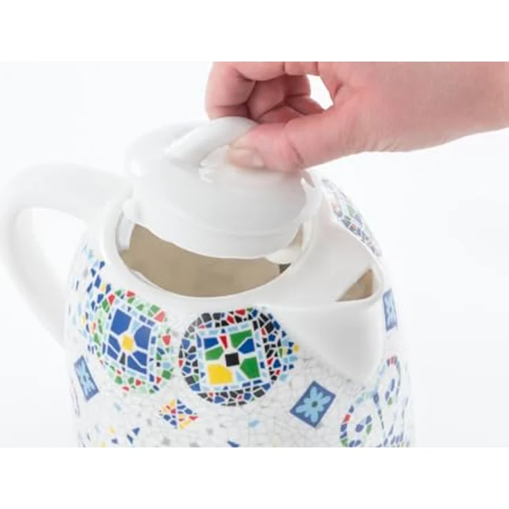 CONPT Hausgeräte RK0020 Keramik Wasserkocher, Einzigartiges Design, Hauch von Orient, 1,5 L, Weiß, 1350 W – Bild 5