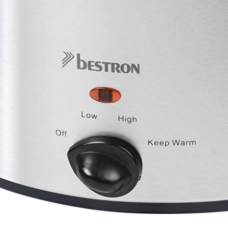 Bestron Dampfgarer, Mit Keramikpfanne und Glasdeckel, 3,5 Liter, 180 Watt, Edelstahl – Bild 6