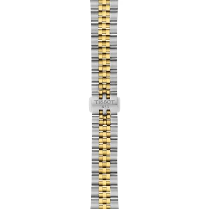 Tissot Klassische Uhr T1562102203100, Quarzwerk, Edelstahlgehäuse mit gelbgoldener PVD-Beschichtung, 34 mm, Edelstahlarmband, wasserdicht bis 10 bar – Bild 4