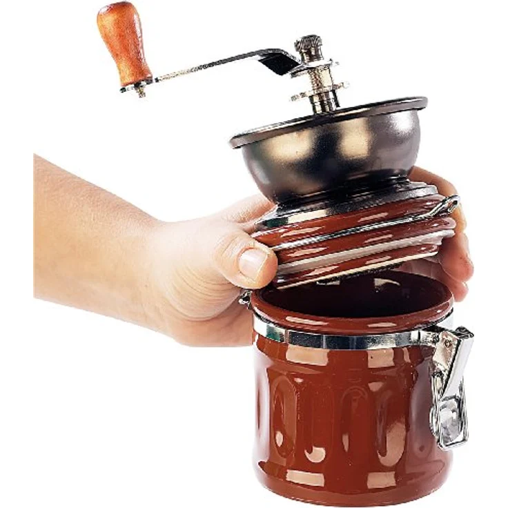 Rosenstein & Söhne Hand Kaffeemühle "Genua" (Manuelle Kaffeemühle, Keramik-Mahlwerk) – Bild 3