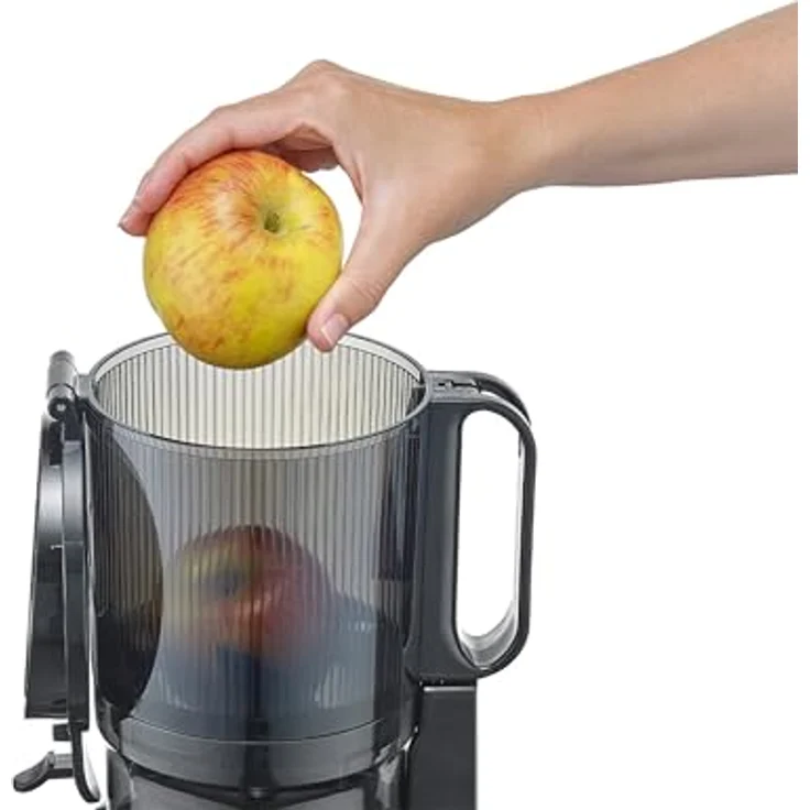 Extra Caso SJW600 XL Slow Juicer, Entsafter, Schwarz – Bild 4
