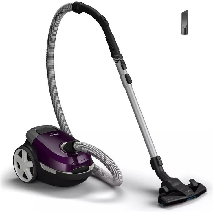 Philips XD3100/06 Bodenstaubsauger, 900 W, mit Beutel, violett – Bild 1