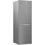 Beko RCSA366K50XBN b300 Kühl-Gefrierkombination, 343 Liter Nutzvolumen, HarvestFresh, Smooth Fit: 90 Grad Türöffnung, 223 l Kühlen, 120 l Gefrieren, 3 Gefrierschubladen, 35 dB, Edelstahllook