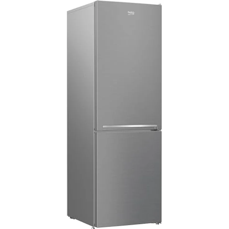 Beko RCSA366K50XBN b300 Kühl-Gefrierkombination, 343 Liter Nutzvolumen, HarvestFresh, Smooth Fit: 90 Grad Türöffnung, 223 l Kühlen, 120 l Gefrieren, 3 Gefrierschubladen, 35 dB, Edelstahllook – Bild 1