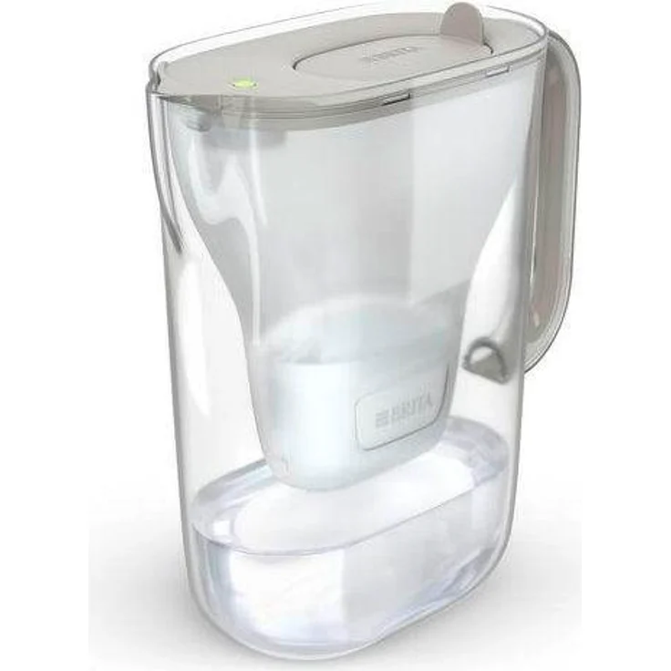 BRITA Style ESS PL Wasserfilterkanne 2,4 l (1,4 l gefiltert), MAXTRA PRO Anti-Kalk-Filter, Sand