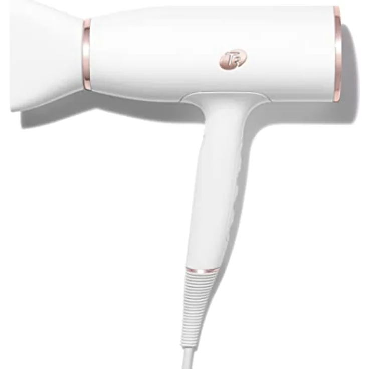 T3 AireLuxe Digital Ionic Professioneller Föhn, schnell trocknend, leicht und ergonomisch, Lautstärke steigernd, Frizz Glättung, mehrere Hitze- und Geschwindigkeitskombinationen