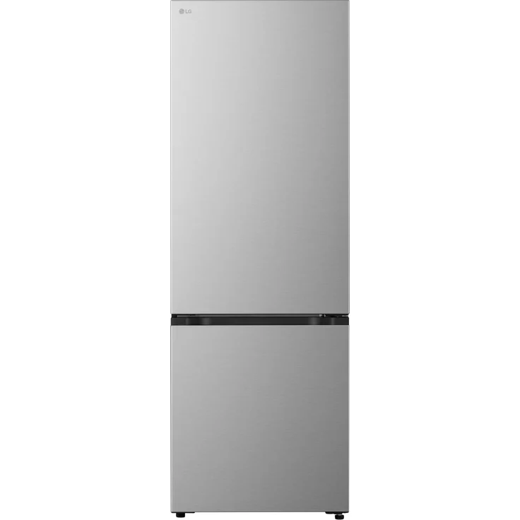 LG GBBW322CPY, Freistehende Kühl-Gefrierkombination mit 465 l Volumen und Energieeffizienzklasse C, Silber