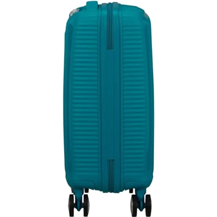 American Tourister Soundbox Mini, Kindertrolley mit 4 Rollen, 47 cm, grün, 100% Polypropylen – Bild 4