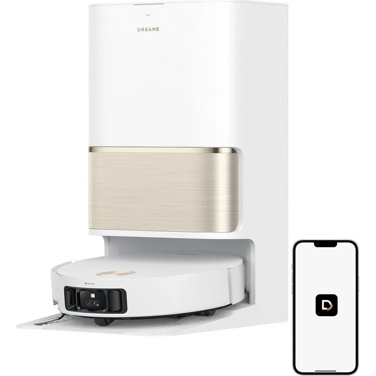 Dreame Wischroboter L50 Pro Ultra, 600 W, 19500Pa Saugkraft, Vollautomatische Basisstation, Reinigung bei 75° C