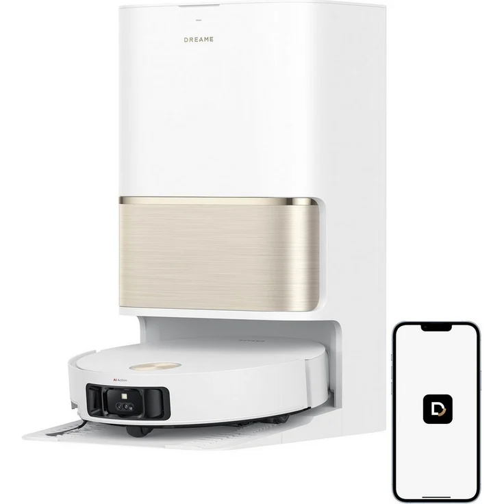 Dreame Wischroboter L50 Pro Ultra, 600 W, 19500Pa Saugkraft, Vollautomatische Basisstation, Reinigung bei 75° C – Bild 1