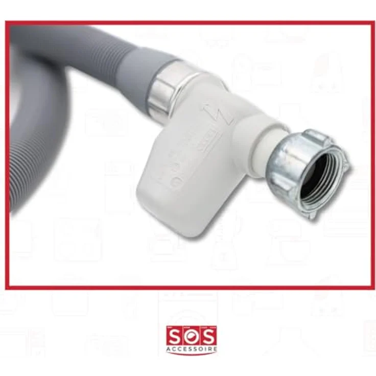 AEG Electrolux Sicherheitszulaufschlauch, Aquastop Zulaufschlauch mit elektrischem Anschluss 1,8 m Spülmaschine 50295663004 – Bild 4