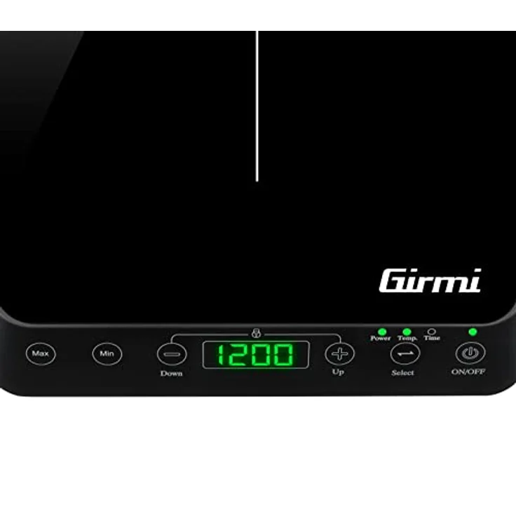 Girmi PI04 Induktionskochplatte, 2000 Watt, 10 Leistungsstufen, Schwarz – Bild 5