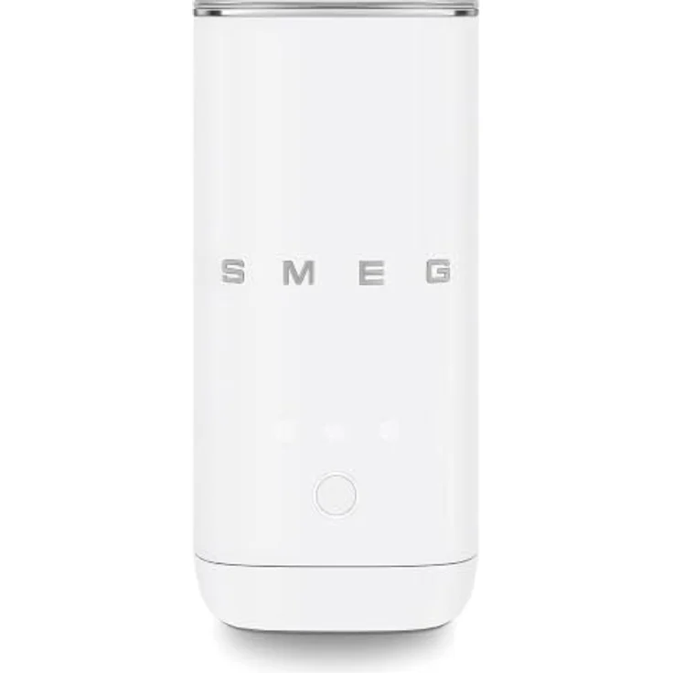 Smeg MFF02WHMEU Milchaufschäumer, 3 Programme für heiße und kalte Milch, 500 W, weiß-matt – Bild 7