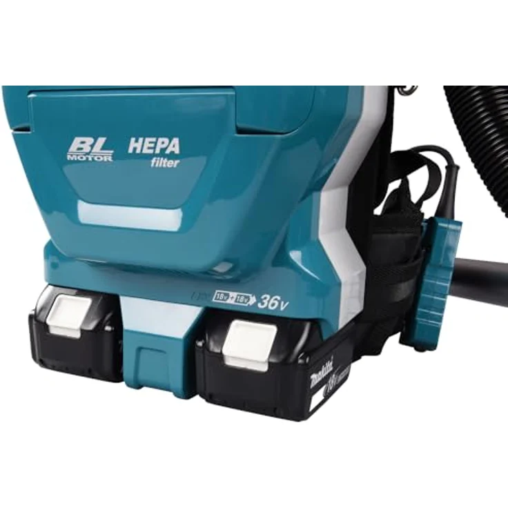 Makita Hand-und Stielstaubsauger Akku-Rucksackstaubsauger LXT 18 V x 2 110 mbar, Staubsauger, Bodenstaubsauger – Bild 9