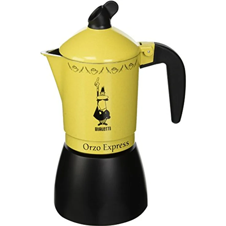 Bialetti 0002324 Malzkaffees Espressokocher, Aluminium, Alu, 4 Tassen – Bild 2