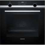 SIEMENS HB578HBS7 Einbaubackofen mit Backwagen activeClean, Pizzastufe, Sanftgaren, Ober-/Unterhitze, Großflächengrill, Heißluft, Umluftgrill, Heißluft Eco