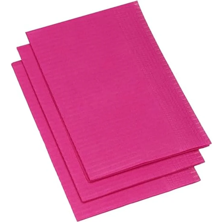 Nitras 7029 Patienten Servietten, 2-Lagig, Wasserabweisend, Rosa, 500 Stück
