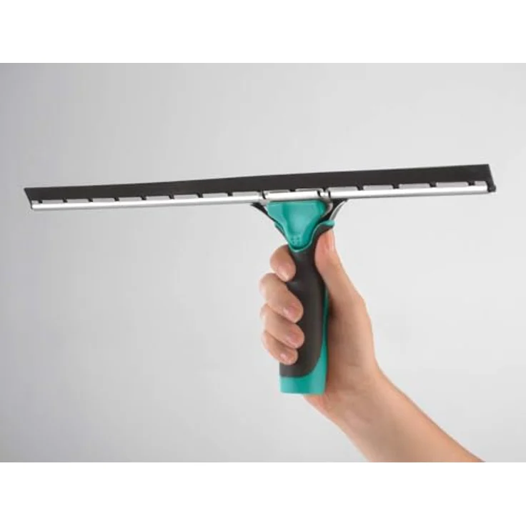 Leifheit Professional Fensterabzieher 45 cm mit Weichgummigriff, Abzieher mit hochflexibler Gummilippe, Duschabzieher mit verschiebbarer Griffposition – Bild 6