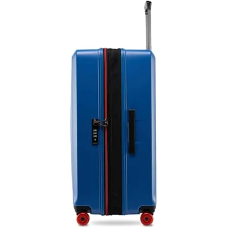 Stratic Buzz 4 Rollen Trolley L, 75 cm, blau, aus 100% Polycarbonat – Bild 5