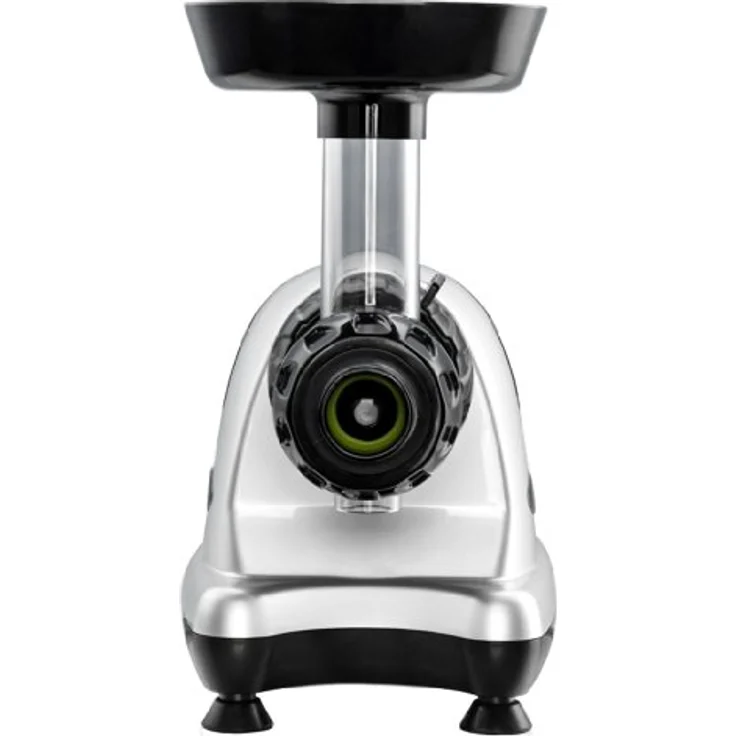 Omega Juicer 8227 Slow Juicer, Entsafter, 150 Watt, 70 U/min, Edelstahl, Kunststoff, silber, schwarz – Bild 3