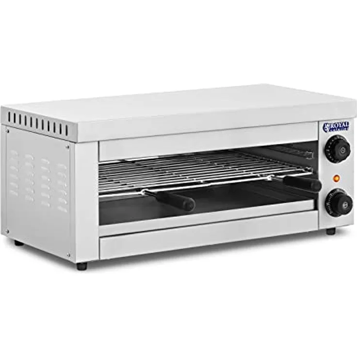 Royal Catering RC-SM001 Salamander Grill 2.000 W 50-300 °C Salamander Ofen Backgrill Überbackgerät