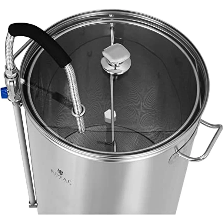 Royal Catering RCBM-42N Braukessel Bierbrauanlage Maischekessel Heimbrauanlage Bierbraukessel Bierbraugerät kleine Brauanlage Braukessel Edelstahl 60 L – Bild 4