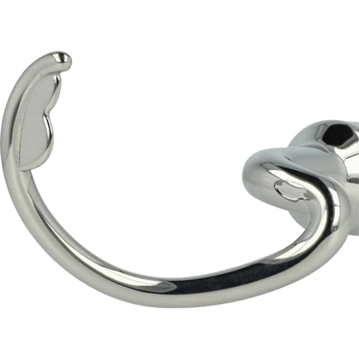 vhbw Knethaken für Küchenmaschine KSM180, KSM75, KSM85PS – Spiralrührhaken aus Edelstahl Silber, 14 x 6 cm, mit Antihaftbeschichtung – Bild 5