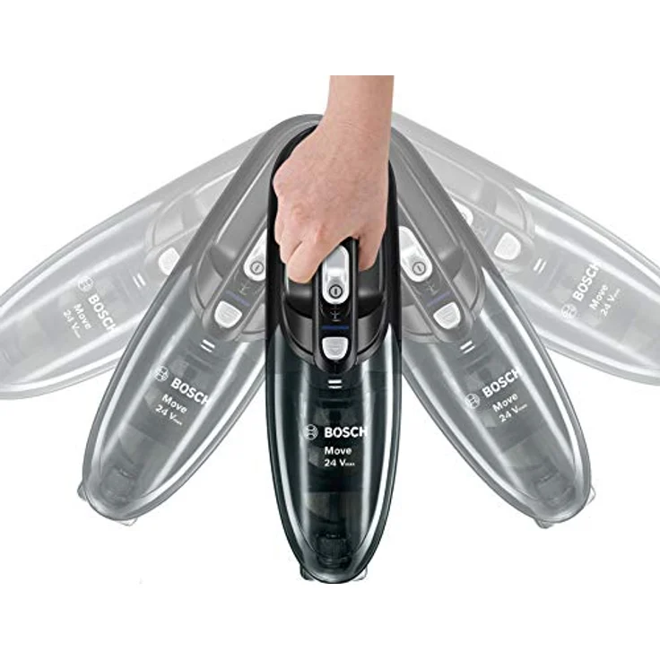 BOSCH Hand-und Stielstaubsauger Akkustaubsauger, Staubsauger, Bodenstaubsauger mit Lithium-Ionen Technologie, bis zu 45 min Laufzeit, waschbarem Filter (blau) – Bild 4