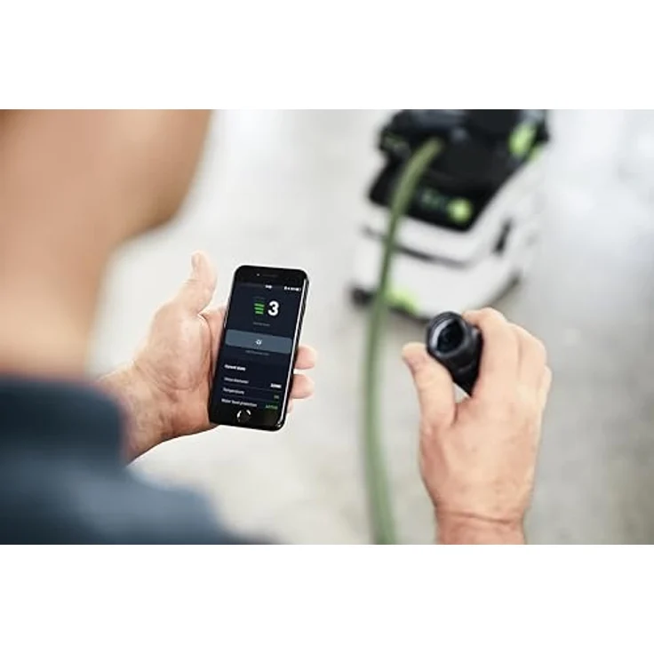 FESTOOL Absaugmobil CTM MIDI I CLEANTEC 578301, Nass-Trocken-Sauger mit 15 L Behältervolumen, Bluetooth®-Autostart und Staubklasse M – Bild 2