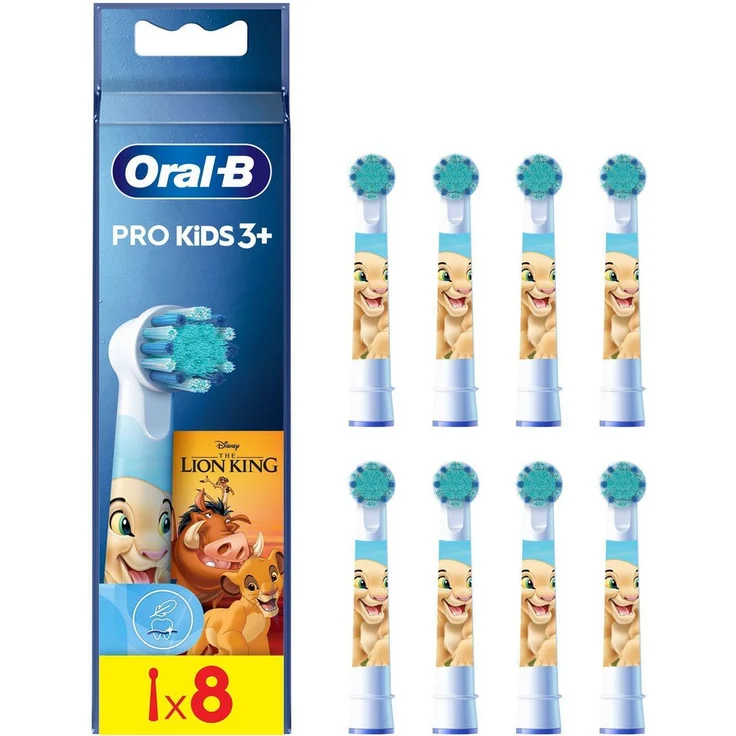 Oral-B Aufsteckbürsten Pro Kids König der Löwen, extra weiche Borsten, für Kinder ab 3 Jahren – Bild 1