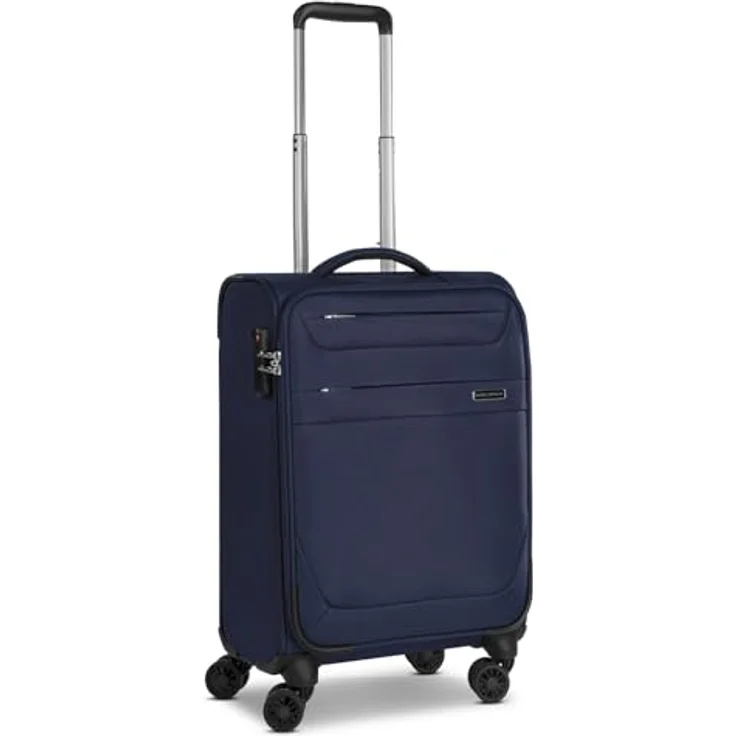 Worldpack Koffer Chicago 4 Rollen Kabinentrolley S 56 cm Blau (35 l, S) – Bild 1