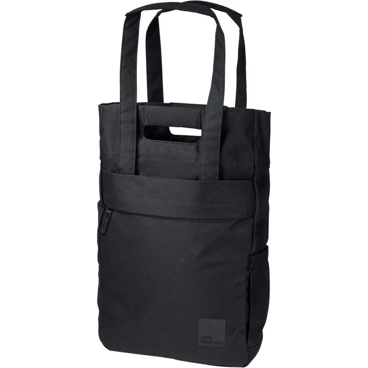 Jack Wolfskin Shopper PICCADILLY, vielseitige Tasche für den Alltag und Reisen, aus recyceltem Material, braun