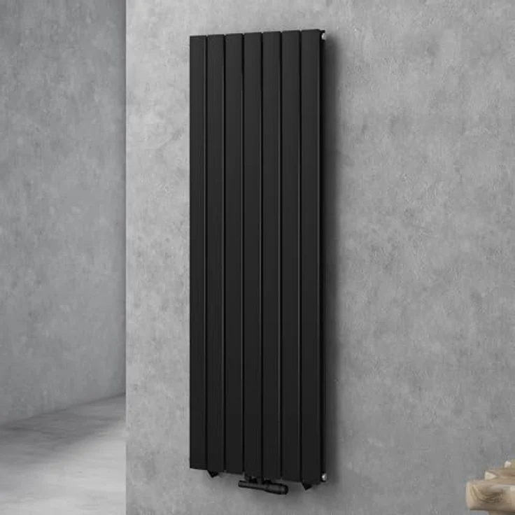doporro Vertikal Badeizkörper Badheizung 160x54cm, Doppellagig, anthrazit, korrosionsbeständig – Bild 1