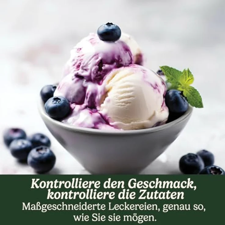 Cuisinart Cool Scoops Eismaschine ICE21, 1.4L Familiengröße, Gelato & Sorbet Maker, Kunststoff, Weiß, in 25 Minuten selbstgemacht – Bild 5
