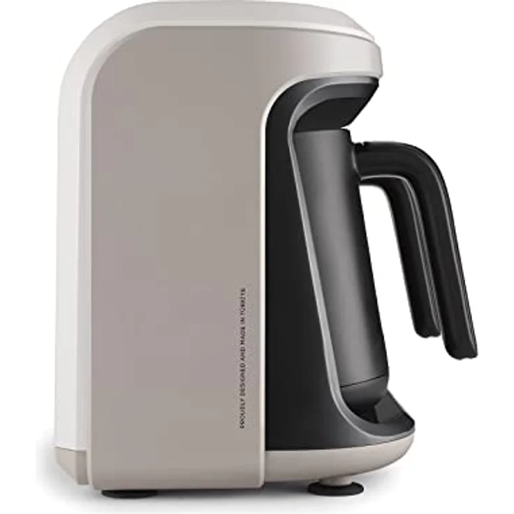 KARACA Hatır Hüps Duet Türkische Kaffeemaschine Beige 1400W Kaffeevollautomat-Coffee Maker, Turkisch Kaffemachinen- Einfach Kaffee Traditional Kaffeekocher – Bild 3