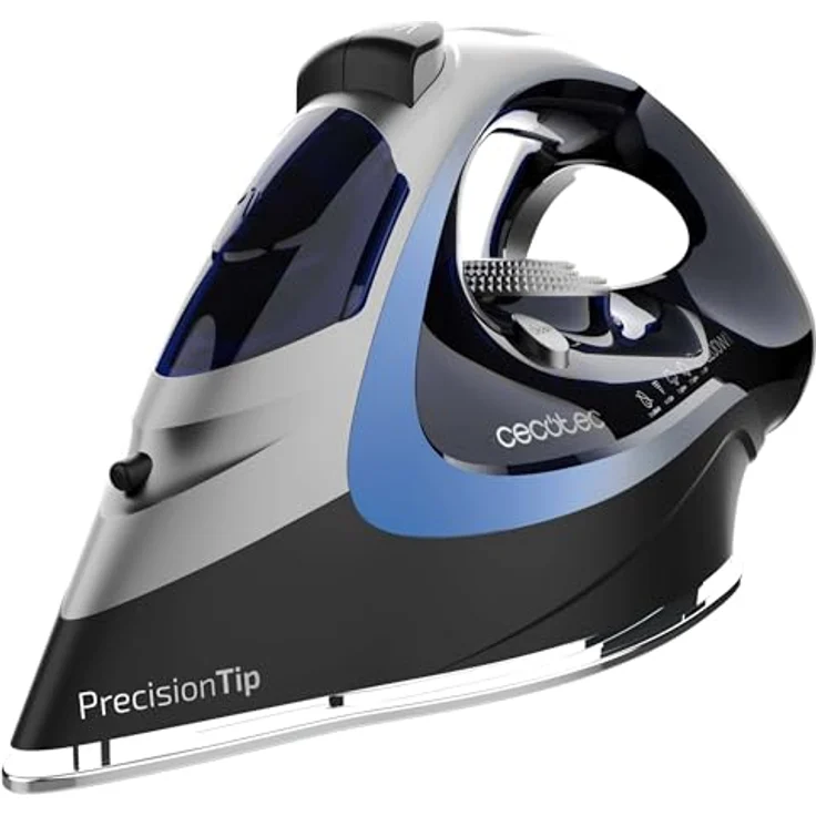 Cecotec IronHero 3200 Force Anodized, Horizontales Dampfbügeleisen mit 3200 W, Power Steam Technologie, Extra-Dampfstoß 270 g/min, Turbo Slide Sohle, Anti-Tropf-System, Cyclo Clean, Antikalkfilter – Bild 1