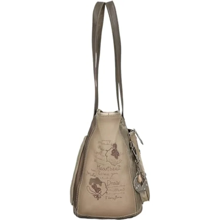 Anekke Real Shopper Tasche, 41 cm x 16 cm x 25 cm, mehrfarbig, 100% Polyurethan – Bild 3