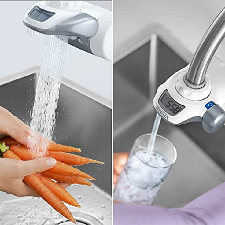 BRITA ON TAP V-MF 2x Wasserfilterpatrone (600L) - nachhaltiges und bakterienfreies Wasser zu 99,99%, fortschrittlicher Geschmack, reduziert feinste Mikropartikel, Metalle und Substanzen, die den – Bild 4