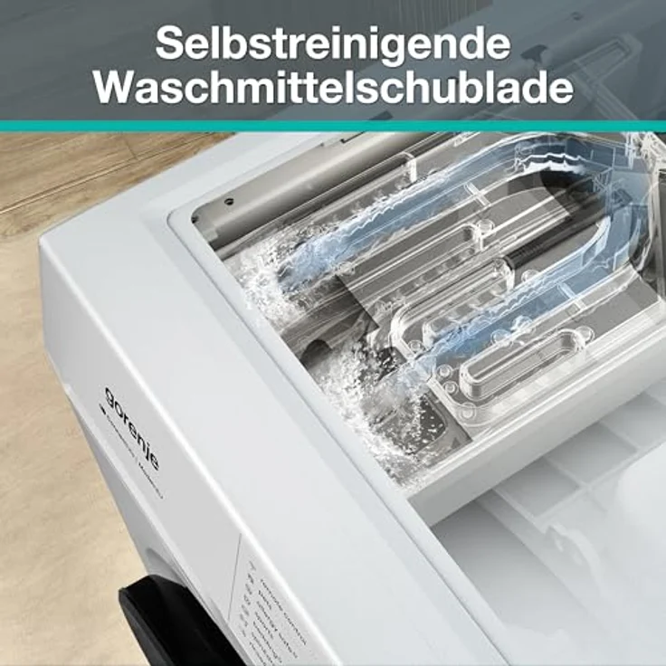 Gorenje W5G484A3P1 Waschmaschine 8 kg, 1400 U/min., WiFi-fähig, AdaptTech, UltraClean, weiß – Bild 6