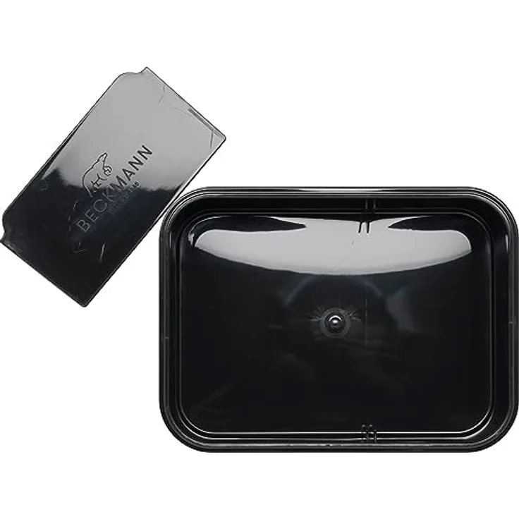 Beckmann Brotdose Magic League für Kinder mit herausnehmbarer Trennwand, Grundschule Lunchbox, Black – Bild 3