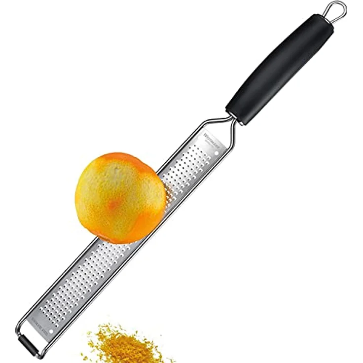 Westmark Zesten-Reibe, Fein, Rostfreier Edelstahl-Kunststoff, Technicus-Pro, Schwarz-Silber, 14202270 – Bild 2